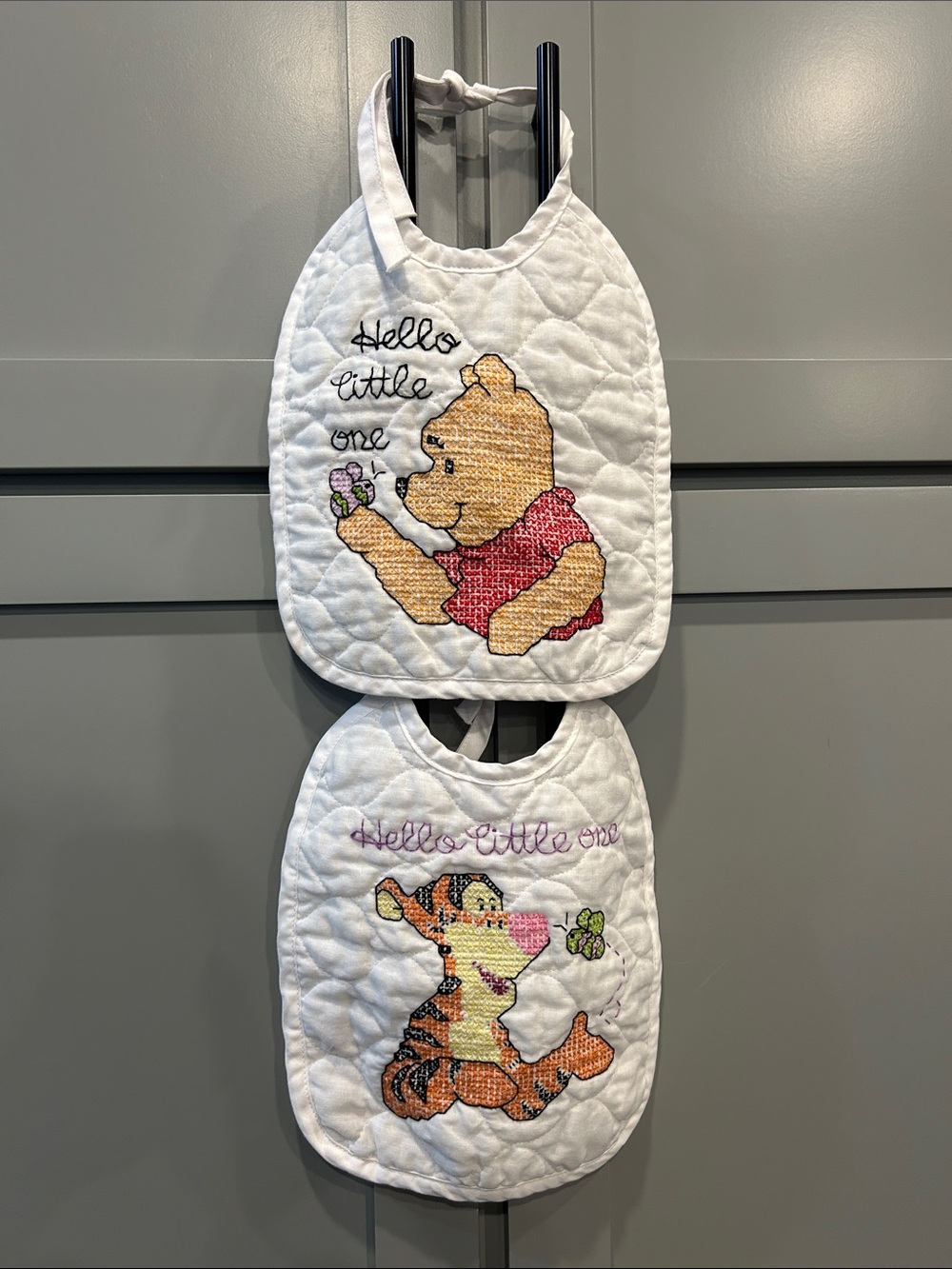 Pooh & Tigger handmade bibs • Winnie the Pooh • Disney • homemade